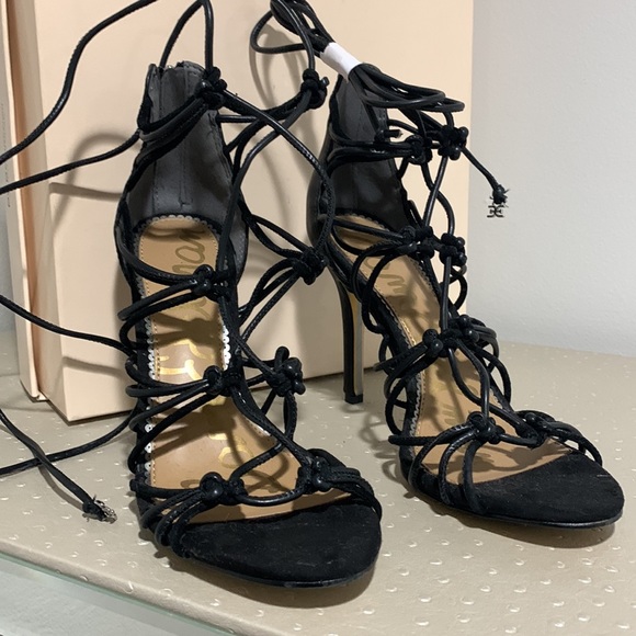 Sam Edelman Strappy Heels - Picture 2 of 4